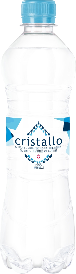 CRISTALLO blau ohne Co2 PET