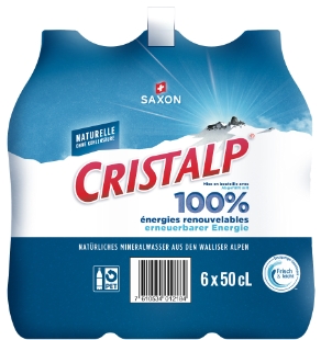 Cristalp blau ohne Co2 PET 6-P