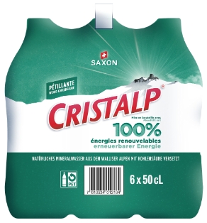 Cristalp grün wenig Co2 PET