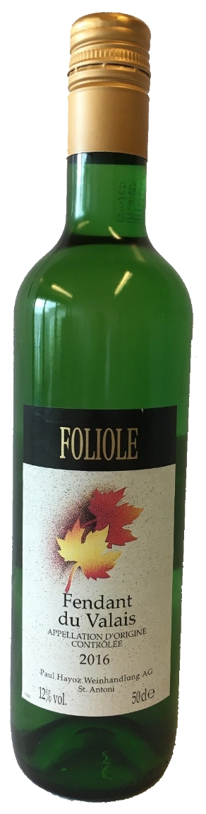 Fendant Foliole AOC Top MW