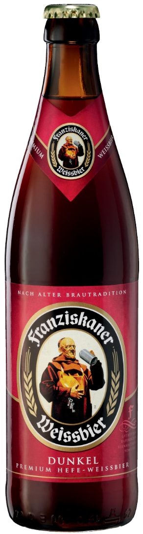 Bier Franziskaner Dunkel Hefe