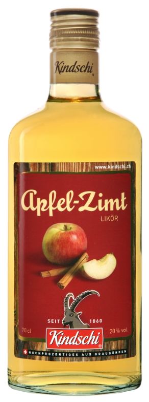 Apfel Zimt Likör Kindschi