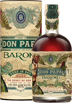 Rum Don Papa Baroko 40 Vol.%