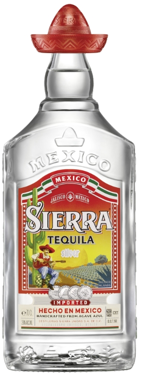 Tequila Sierra Silver 38 Vol.%
