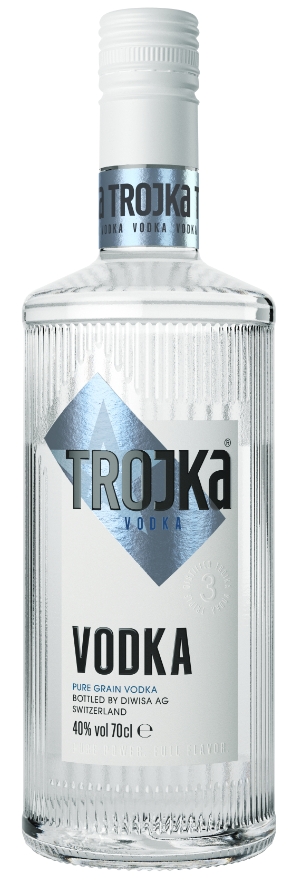 Wodka Trojka weiss Pure Grain
