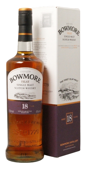 Whisky Bowmore 18 years