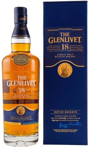 Whisky Glenlivet 18 years