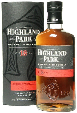 Whisky Highland Park 18 years