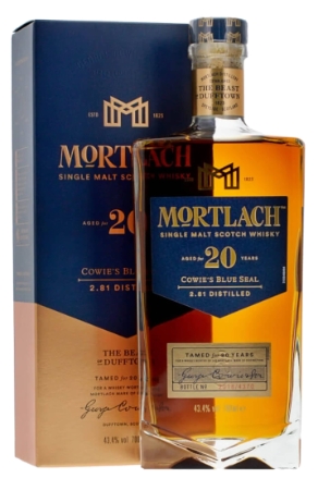 Whisky Mortlach Cowies blue