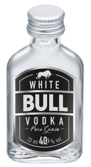 Wodka White Bull pure