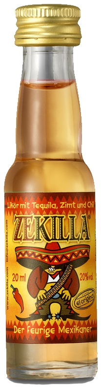 Tequila Zekilla Zimtlikör mit