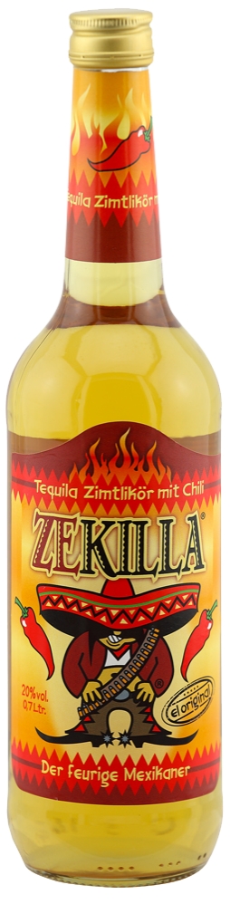 Tequila Zekilla Zimtlikör mit