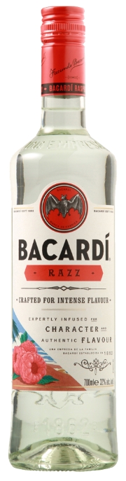 Rum Bacardi Razz 32 Vol.%