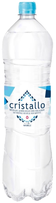 CRISTALLO blau ohne Co2 PET