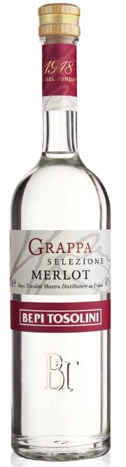 Grappa Merlot Bepi Tosolini
