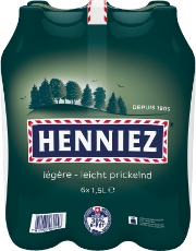 Henniez grün wenig CO2 PET 6-P