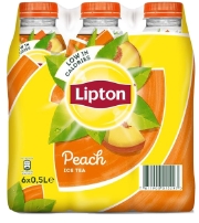 Ice Tea Lipton Pesca PET 6-P