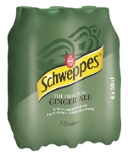Schweppes Ginger Ale PET 6-P