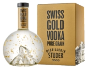 Wodka Studer Swiss Gold mit