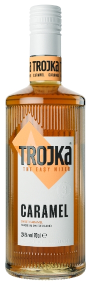 Wodka Caramel Trojka 24 Vol.%