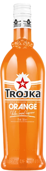 Wodka Orange Trojka 17 Vol.%