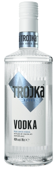 Wodka Trojka weiss Pure Grain