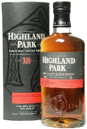 Whisky Highland Park 18 years