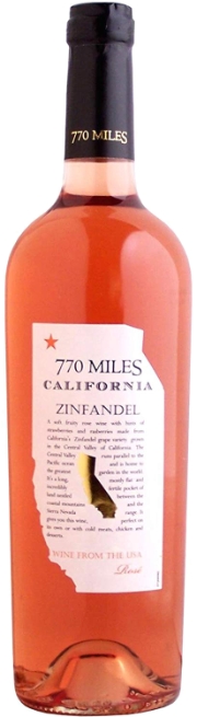 Zinfandel rosé 770 Miles